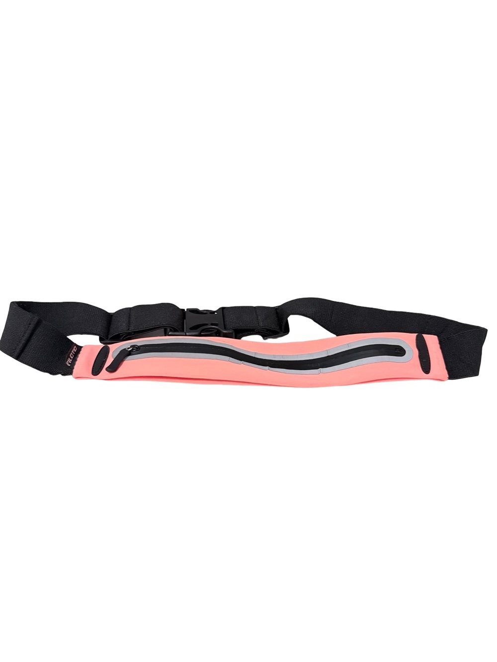 Orange Reflective Waist Belt Bag for Women